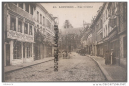 27--LOUVIERS Rue Grande--Caves Françaises Normandes-commerces--animé - Louviers