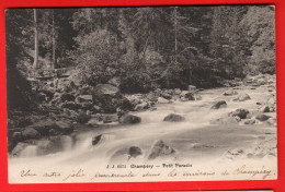 ZWU-36  Champéry, Petit Paradis.  Jullien 6072  Circ. 1910 Vers Bevaix.  - Champéry