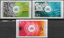 WEST GERMANY (BRD) - SHORT SET ENVIROMENTAL PROTECTION 1973 - MNH - Protection De L'environnement & Climat