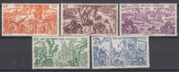 French Somali Coast, Cote Des Somalis 1946 Mi#280-284 Mint Hinged - Unused Stamps