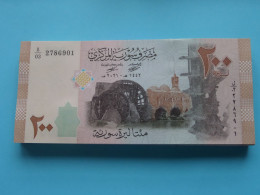 200 ( Two Hundred ) Syrian Pounds > 2021 > Central Bank Of Syria ( For Grade, Please See Photo ) UNC ! - Syrie