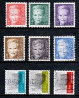2000 Denmark Danmark Nine Queen Margarethe II Recent To 10Kr - Used Stamps