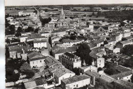 EN AVION AU DESSUS DE PONT L'ABBE D'ARNOULT VUE GENERALE CPSM 10X15 TBE - Pont-l'Abbé-d'Arnoult