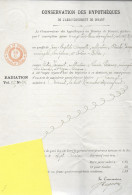 Conservation Des Hypothèques De L'arrondissement De Dinant. 1901 - Loyers - Lisogne - 1900 – 1949