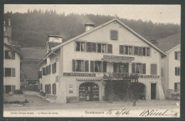 Carte P De 1906 ( Dombresson / Hôtel De L'Aigle ) - Dombresson 