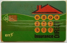 UK BT £1 MINT Chip Card - Insurance Direct , Midland - BT Promotional