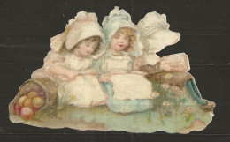 Découpis Gaufrée Bébés Année 1900 - Kinderen