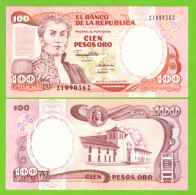 COLOMBIA 100 PESOS 1991 P-426e  UNC - Colombia