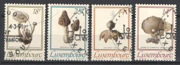 Luxembourg 1991. Mushrooms Nice Set, Used - Gebraucht