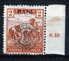 1919 - Romanian Occupation In Hungary  Mi No  26 I - Foreign Occupations