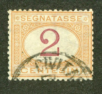 950 Italy 1870 Scott #J4 Used (Lower Bids 20% Off) - Postage Due