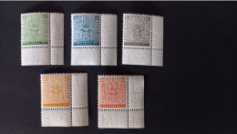 Suecia. Cat.ivert..399/403..año1955..XX. - Unused Stamps