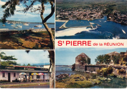 ILE DE LA REUNION . ST PIERRE . LE PORT DE PLAISANCE . VUE AERIENNE - Saint Pierre