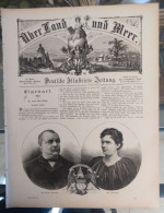 Über Land Und Meer 1892 Band 69 Nr 10. CLEVELAND. CORNELIA Ancient Rome Antikes Rom Antica Roma - Andere & Zonder Classificatie