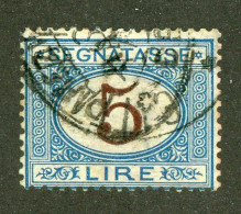 984 Italy 1870 Scott #J17 Used (Lower Bids 20% Off) - Taxe