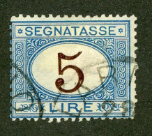 988 Italy 1870 Scott #J17 Used (Lower Bids 20% Off) - Taxe