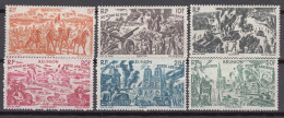 Reunion 1946 Mi#303-308 Mint Hinged - Unused Stamps