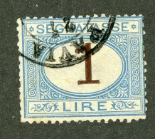 1006 Italy 1870 Scott #J13 Used (Lower Bids 20% Off) - Postage Due