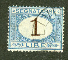 1008 Italy 1870 Scott #J13 Used (Lower Bids 20% Off) - Postage Due