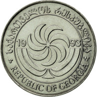 Monnaie, Géorgie, 5 Thetri, 1993, TTB, Stainless Steel, KM:78 - Georgia