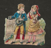 Découpis Gaufrée Enfants Année 1900 - Ragazzi