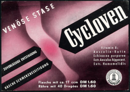 (1) BERLIN-TEMPELHOF 1/ Gegen/ Grippe U.Fieber/ Neuramag.. 1954 (3.9.) AFS Francotyp In 000 + Zudruck "Gebühr Bezahlt" = - Pharmacy