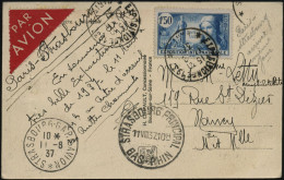 FRANKREICH 1937 (11.8.) SSt.: PARIS/ *EXPOSITION DE 1937* 2x Auf EF 1,50 F. Expo 1937, Klar Gest. Flp.-Sonder-Kt.: Expo  - Andere & Zonder Classificatie