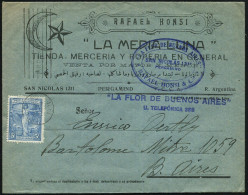 ARGENTINIEN 1921 (29.8.) MaWSt.: BUENOS AIRES/ARGENTINA AUF EF 5 C. "I. Panamerikanischer Post-Kongreß" Klar Gest. Firme - UPU (Wereldpostunie)