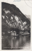 D4628) WEISSENBACH Am ATTERSEE - Hotel POST  - Salzkammergut ALT !! FOTO Karte - Attersee-Orte