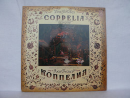 LEO DELIBES COPPELIA YURI FAYER DOUBLE LP Record MADE IN USSR 02369-72 #1719 - Opera