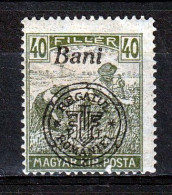 1919 - Romanian Occupation In Hungary  Mi No  36 II  LES SACKER - Foreign Occupations