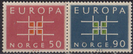 NORVEGE - Europa CEPT 1963 - Unused Stamps