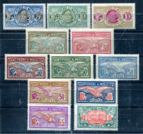 Saint-Pierre Et Miquelon      107/117A * - Unused Stamps