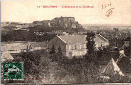 90 BELFORT - L'arsenal Et Le Château - Belfort – Siège De Belfort