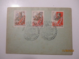 USSR RUSSIA MOSCOW 1958 YOUNG COMMUNIST KOMSOMOL ANNIVERSARY  ,   SPECIAL CANCEL COVER   , O - Covers & Documents