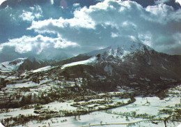 FRANCE, VALLEE D'AURE, HATES PYRENEES, PANORAMA, MOUNTAIN, WINTER, SNOW - Vielle Aure