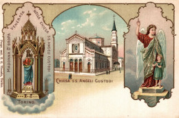 TORINO CITTÀ - Via S. Quintino - N.S. D'Oropa Venerata E Chiesa Dei SS. Angeli Custodi - NV - CH093 - Kirchen