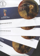 Football - Soccer WC 2018 Russia 12 FDCs - ALL 12 Postmarks (all 12 Cities) - 2018 – Russia