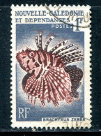 NOUVELLE CALEDONIE- Y&T N°291- Oblitéré (poissons) - Gebraucht