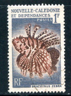 NOUVELLE CALEDONIE- Y&T N°291- Oblitéré (poissons) - Usados