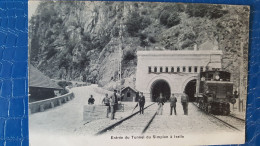 Entrée Du Tunnel Du Simplon à Iselle , Locomotive - Simplon