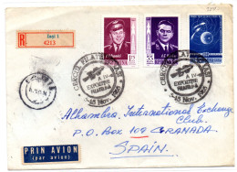 Carta Certificada De 1965 Rumania - Lettres & Documents