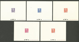 (*) Gandon. EL. Nos 883 à 887. - TB - Luxury Proofs