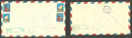 Lettre Süd Amerika Fahrt 1930. Deux Enveloppes Entier 5c Afft USA PA 14 Et 15 + Poste 285, Avec CS Et Destinations Diver - Other & Unclassified