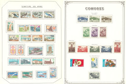 * AFARS ET ISSAS. Collection. 1967-1977 (Poste, PA, Taxe), Complète, + Comores. - TB - Other & Unclassified