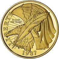 États-Unis, Constitution Commemorative, 5 Dollars, 1987, West Point, Proof - Commemoratifs