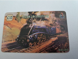 GREAT BRITAIN  /UNITEL /STEAM LOCOMOTIVES / MALLARD    /  10 POUND  PREPAID      ** 15211** - Sonstige & Ohne Zuordnung