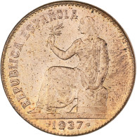 Espagne, 50 Centimos, 1936, SPL, Cuivre, KM:754 - 50 Centesimi