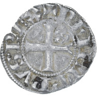 France, Philippe IV Le Bel, Double Tournois, TB+, Billon, Duplessy:229 - 1285-1314 Felipe IV El Hermoso