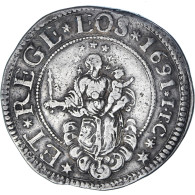 Monnaie, États Italiens, GENOA, Dogi Biennali, Scudo, 1691, Genoa, TTB, Argent - Genova